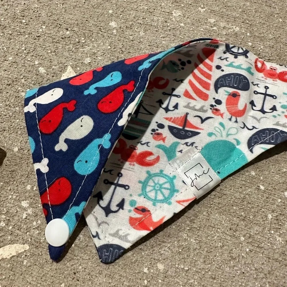 Spring themed cat bandanas